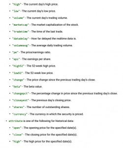 Google Finance function 2