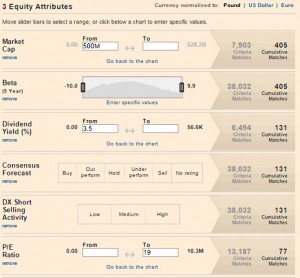 FT Defaults (Screening for Stocks &ndash; Dividend Portfolio 2)