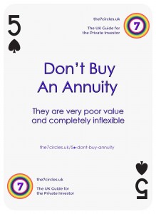 Don't Buy an Annuity