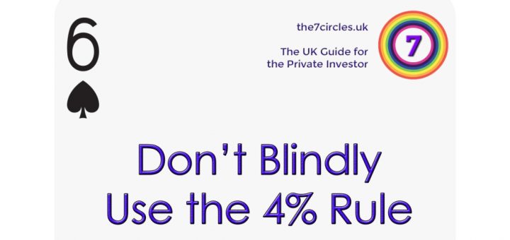 Don't Blindly Use the 4% Rule