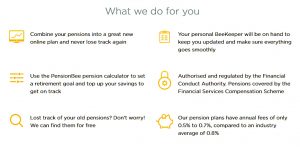PensionBee services