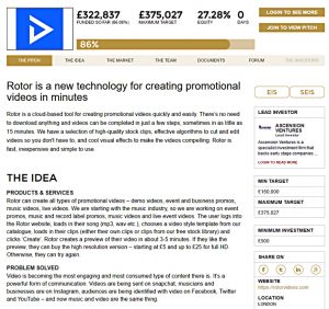 rotor-videos (SEIS &ndash; The Seed Enterprise Investment Scheme)