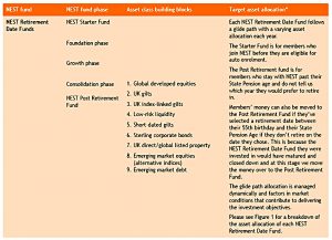 Retirement date funds (Transfers into NEST &ndash; now looking good)