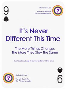 It's never different this time