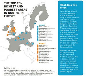 Rich and poor regions