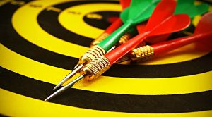 Focus S Dartboard Aiming Aim Target Arrow Goal (Stockopedia for AIM #5 &ndash; Consolidation)