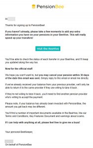 Thanks for signing up