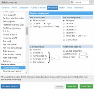 Beddard 1 (A Terry Smith Stock Screen)