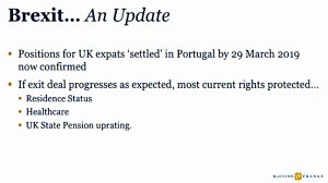 Brexit status (Moving to Portugal)