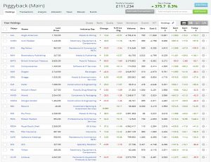 Piggyback 180619 (Piggyback Portfolio 16 &ndash; June 2018)