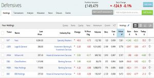 Defensive 180720 (The Defensive Portfolio)
