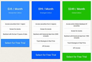 IE Pricing (Investors Edge GARP Stock Screen)