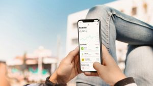 Trading from a phone