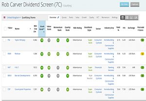 Carver Dividends 200326 (Stock Screeners March 2020)