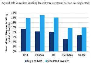 one stock volatility twenty years