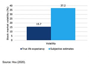 Estimated volatility
