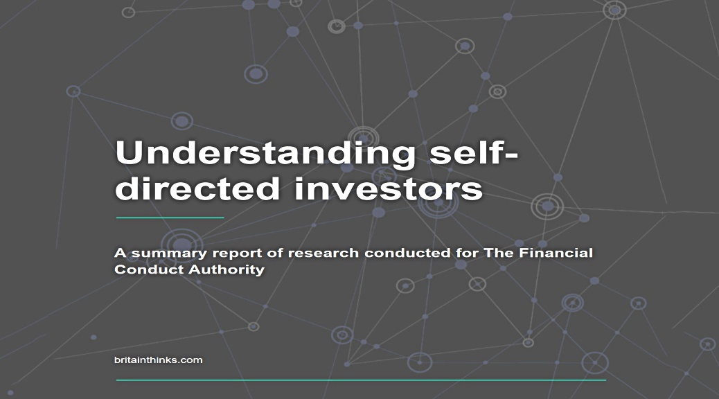 Understanding Self-Directed Investors