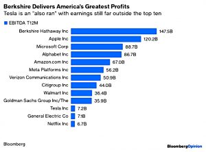 BRK and TSLA earnings