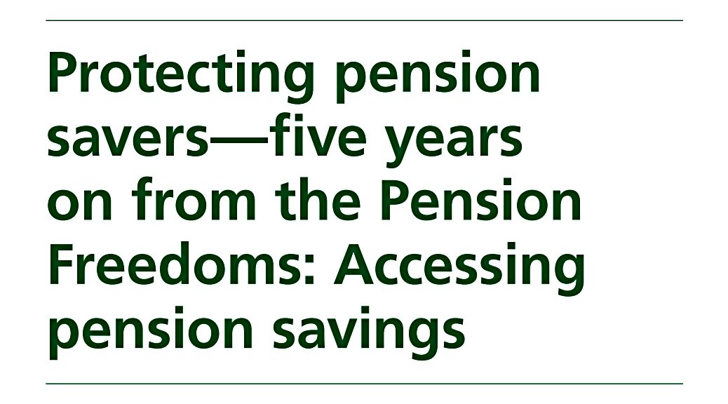 Protecting pension savers