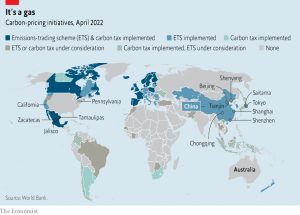 Carbon pricing initiatives