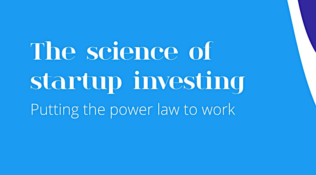 The Power Law and Startups